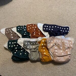Reusable Kids Cloth Diaper Cover - Assorted Neutral Colors